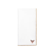 White Nazaré napkins with small christmas embroidery - Torres Novas