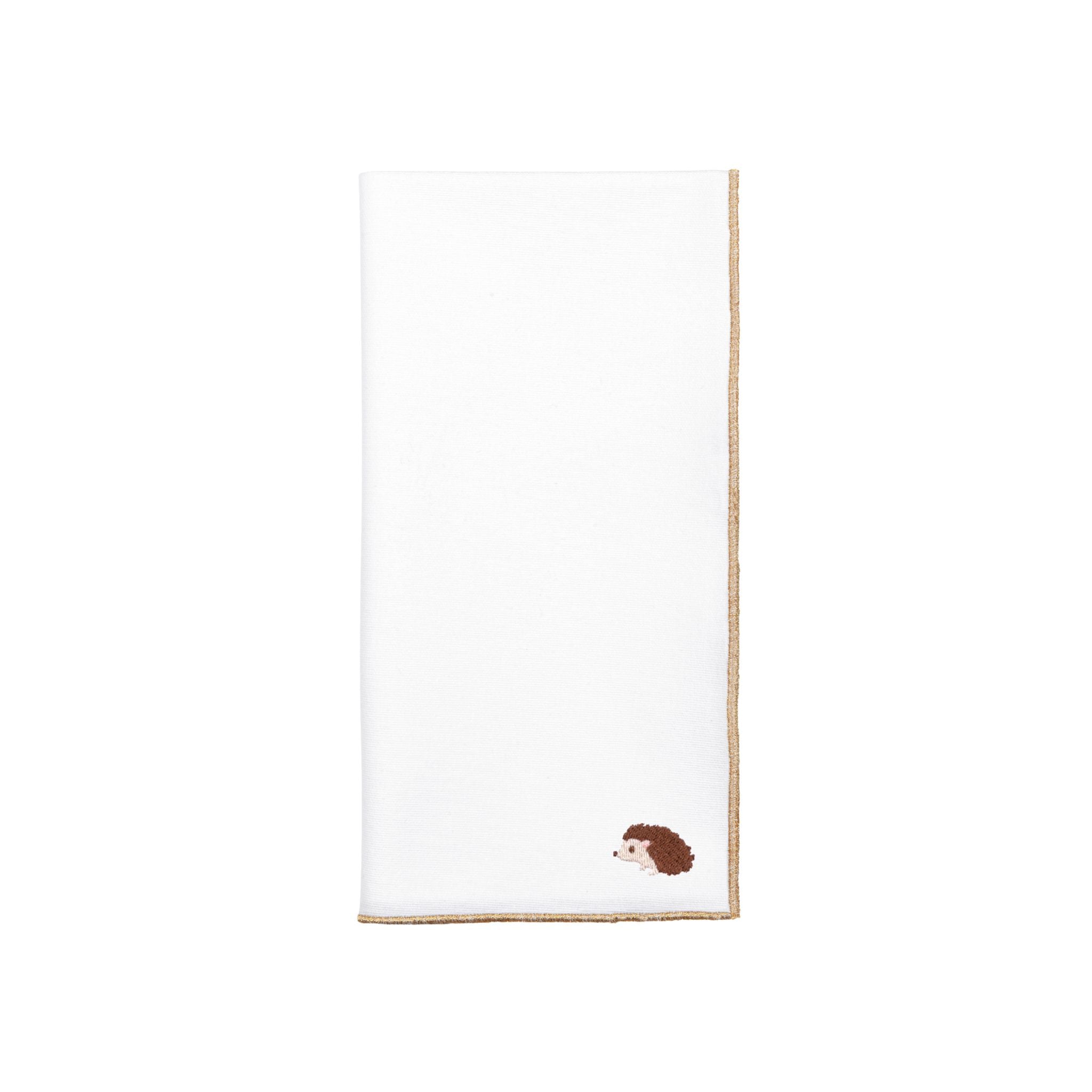White Nazaré napkins with autumn embroidery - Torres Novas
