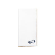 White Nazaré napkins with Portugal embroidery - Torres Novas