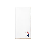 White Nazaré napkins with retro embroidery - Torres Novas