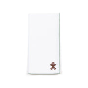 White Nazaré napkins with small christmas embroidery - Torres Novas