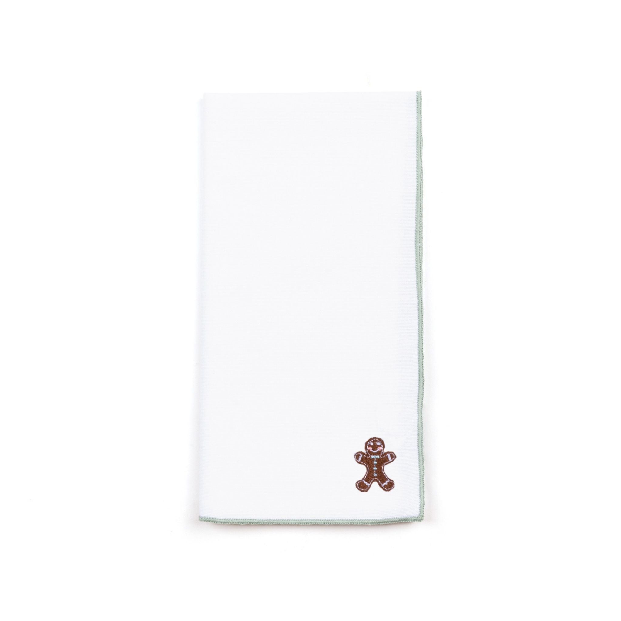 White Nazaré napkins with small christmas embroidery - Torres Novas