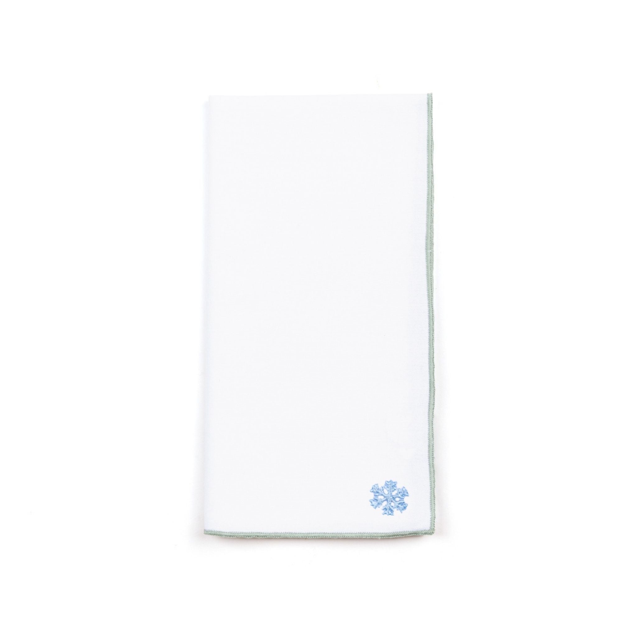 White Nazaré napkins with small christmas embroidery - Torres Novas