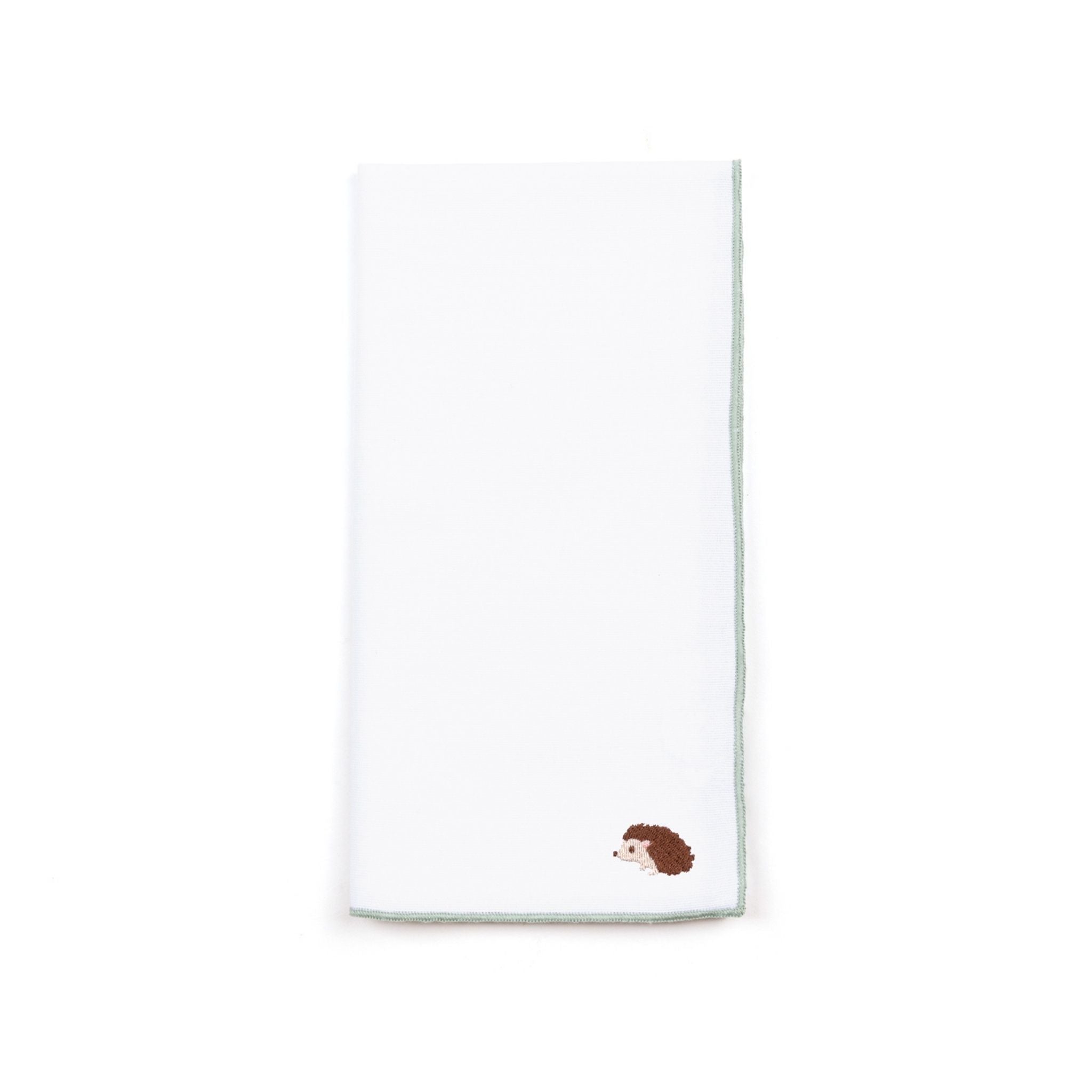 White Nazaré napkins with autumn embroidery - Torres Novas