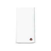 White Nazaré napkins with autumn embroidery - Torres Novas