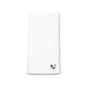 White Nazaré napkins with farm embroidery - Torres Novas