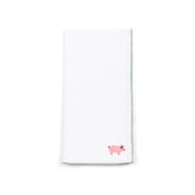 White Nazaré napkins with farm embroidery - Torres Novas