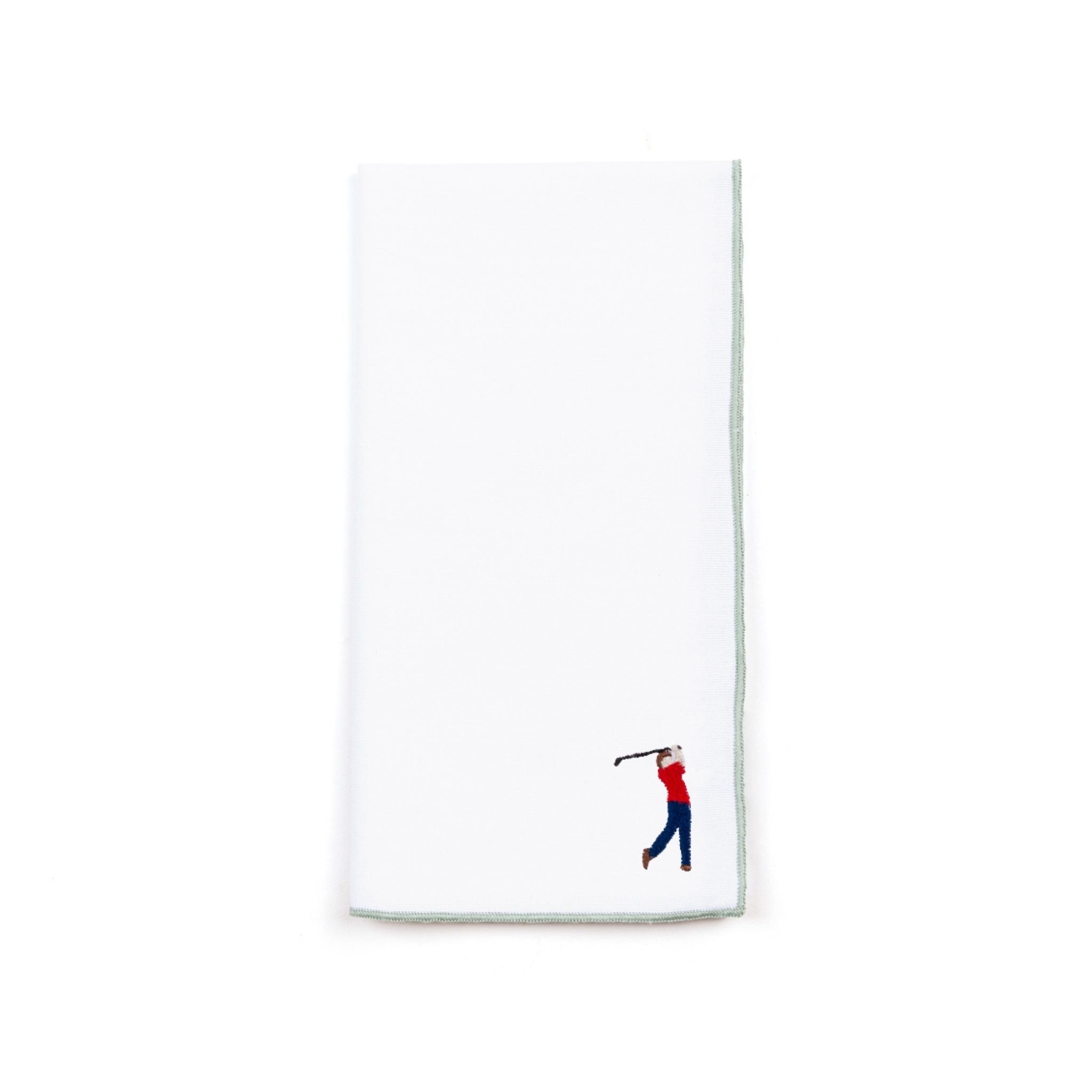 White Nazaré napkins with retro embroidery - Torres Novas