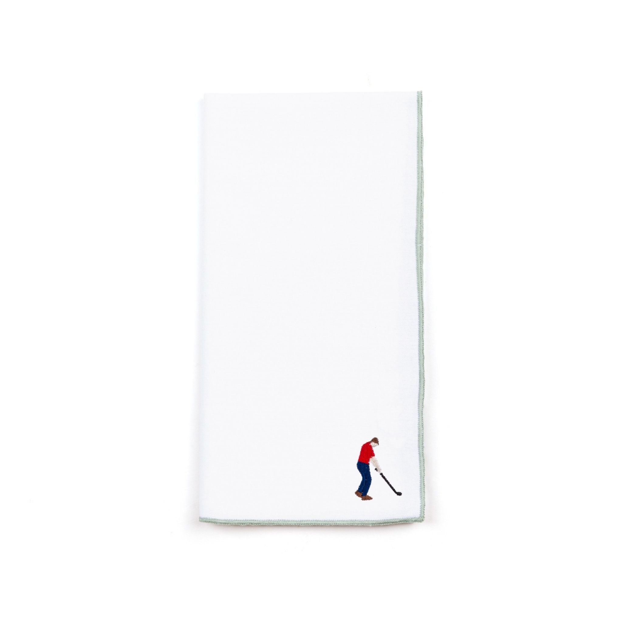 White Nazaré napkins with retro embroidery - Torres Novas