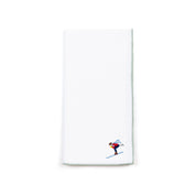 White Nazaré napkins with retro embroidery - Torres Novas