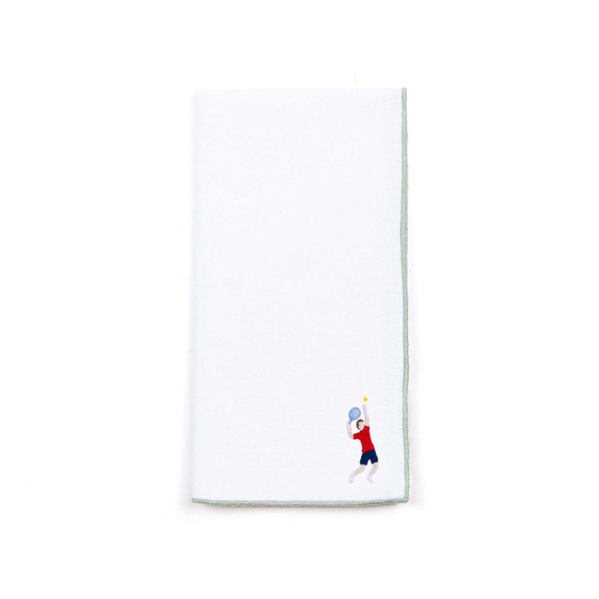 White Nazaré napkins with retro embroidery - Torres Novas