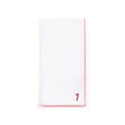 White Nazaré napkins with small christmas embroidery - Torres Novas