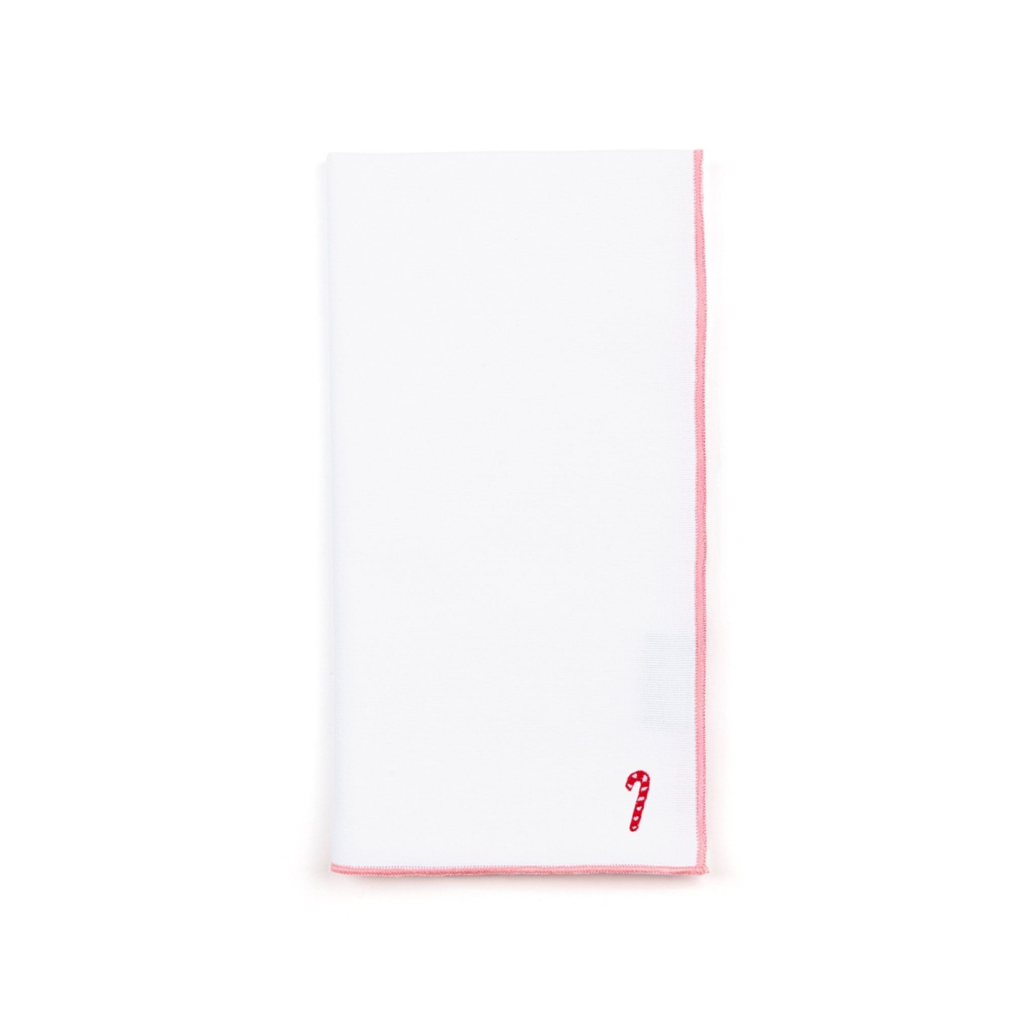 White Nazaré napkins with small christmas embroidery - Torres Novas