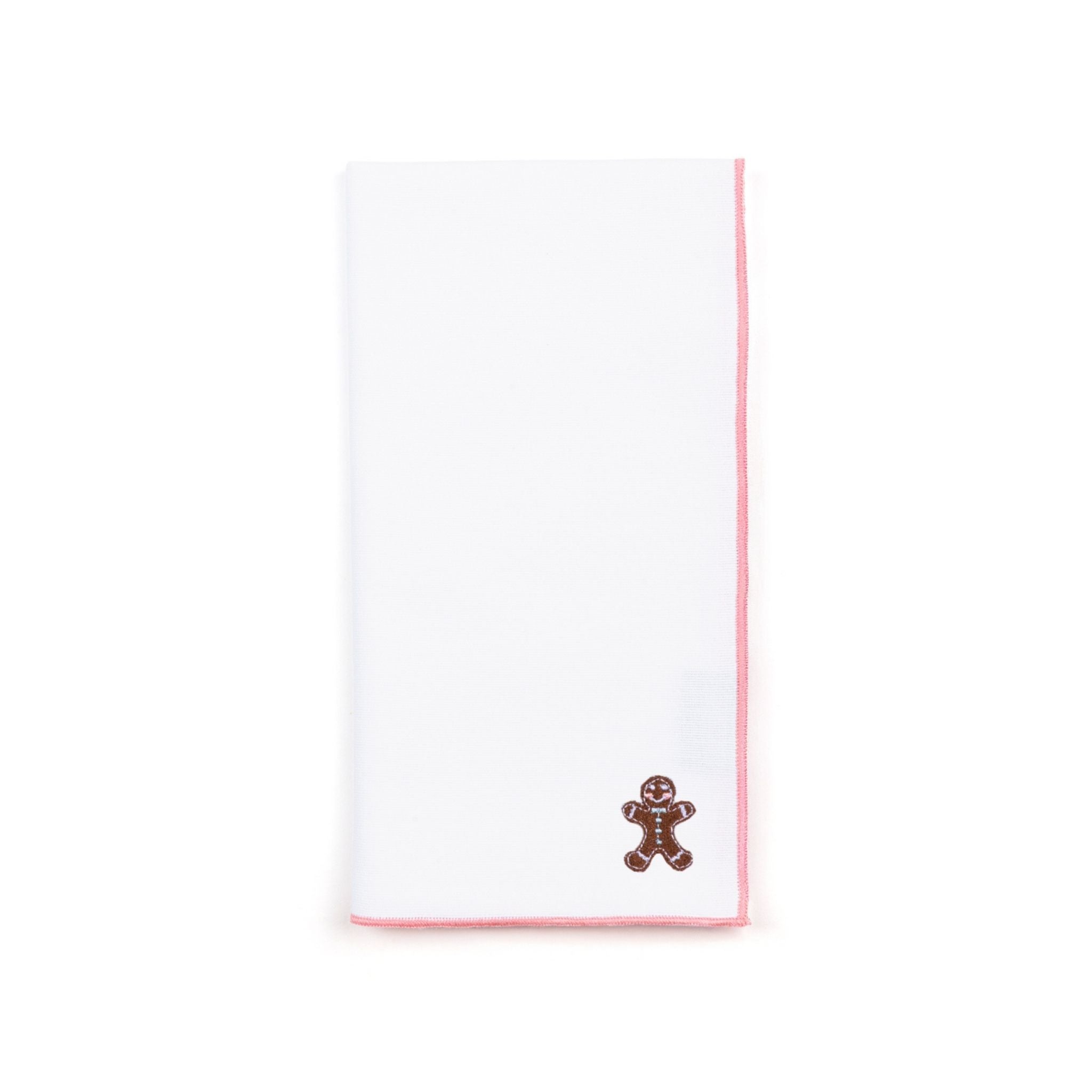 White Nazaré napkins with small christmas embroidery - Torres Novas