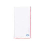 White Nazaré napkins with small christmas embroidery - Torres Novas
