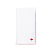 White Nazaré napkins with autumn embroidery - Torres Novas