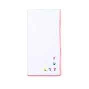 Nazaré white napkins with flower embroidery (POS) - Torres Novas
