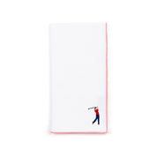 White Nazaré napkins with retro embroidery - Torres Novas
