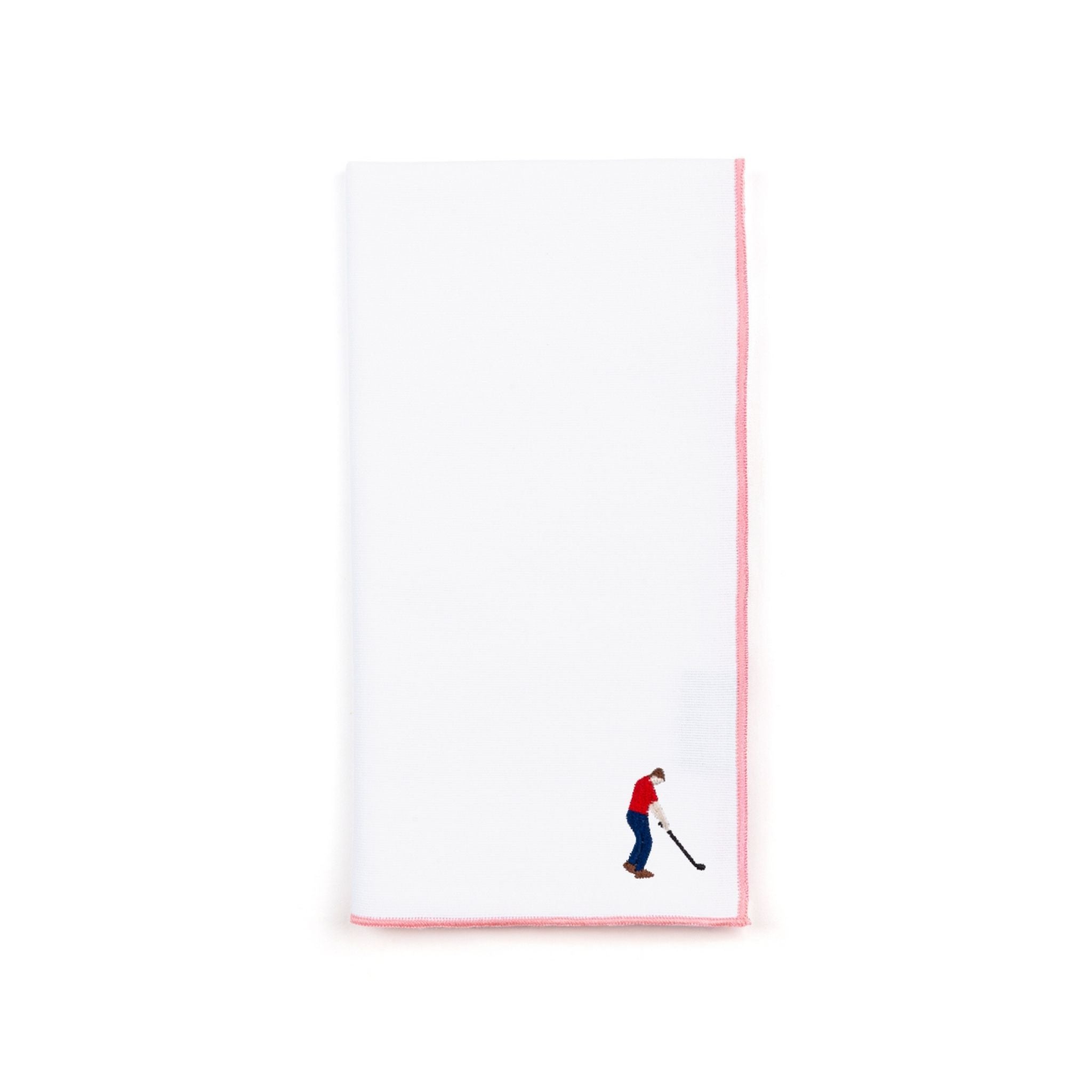 White Nazaré napkins with retro embroidery - Torres Novas