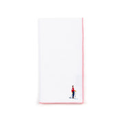 White Nazaré napkins with retro embroidery - Torres Novas