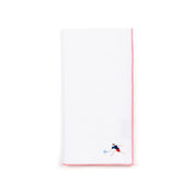 White Nazaré napkins with retro embroidery - Torres Novas