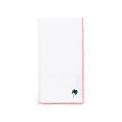 White Nazaré napkins with summer embroidery - Torres Novas