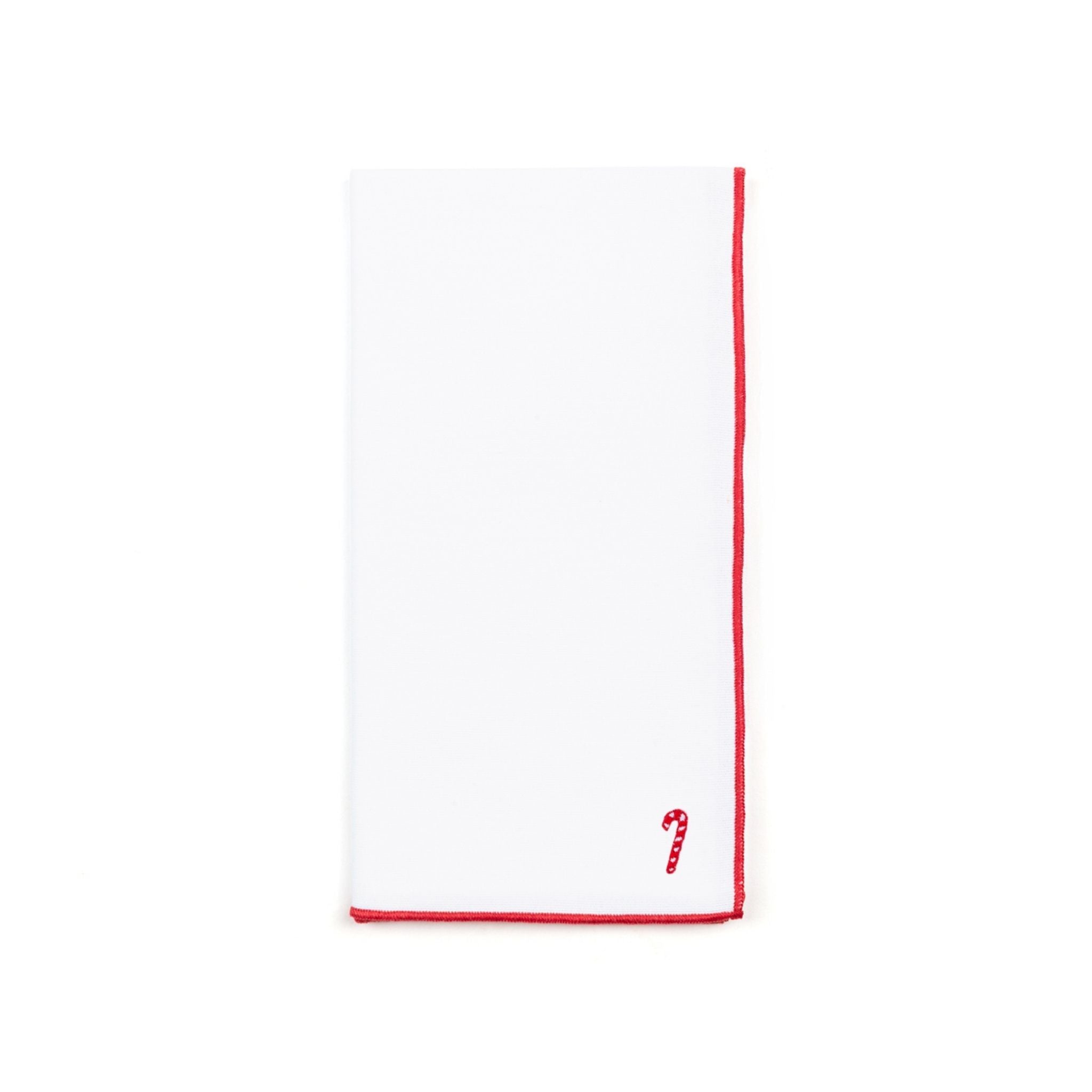 White Nazaré napkins with small christmas embroidery - Torres Novas