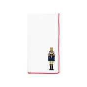 White Nazaré napkins with nutcracker embroidery - Torres Novas