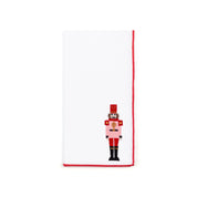 White Nazaré napkins with nutcracker embroidery - Torres Novas