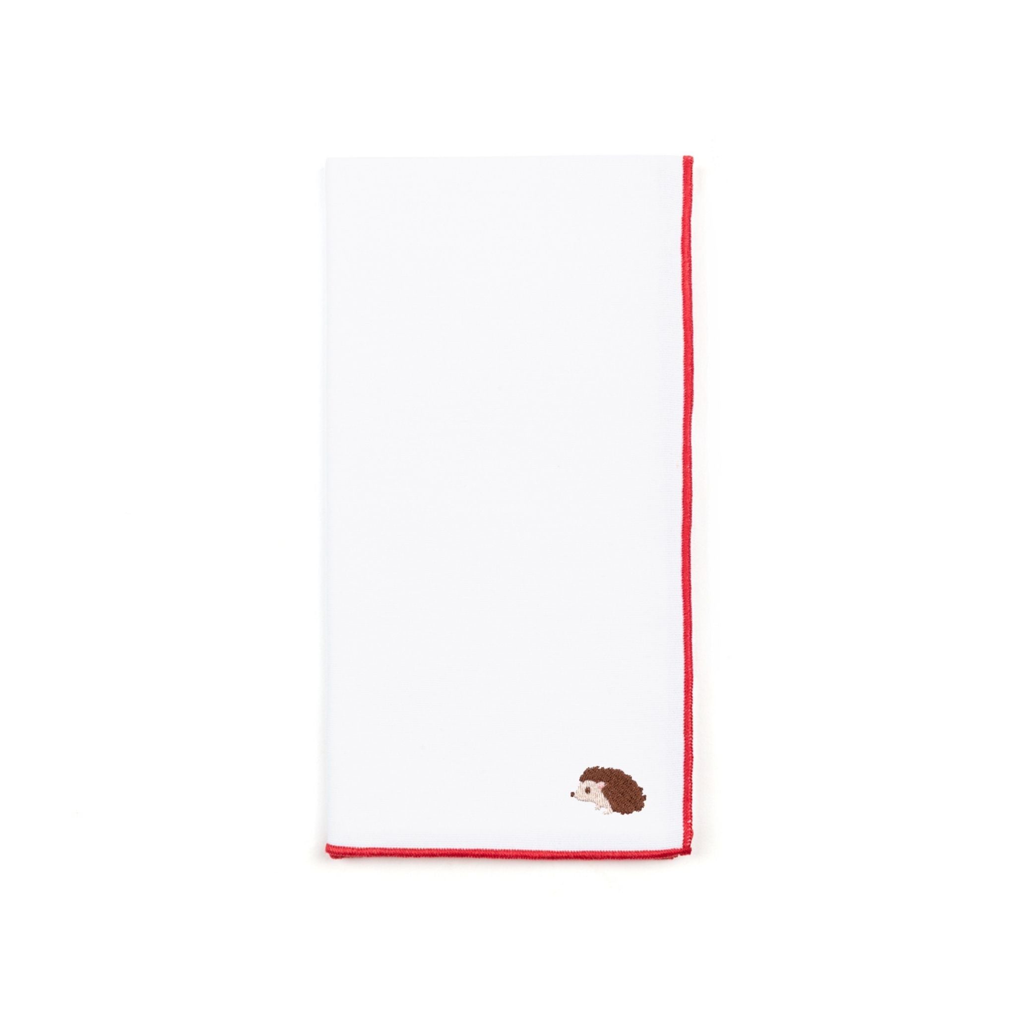 White Nazaré napkins with autumn embroidery - Torres Novas