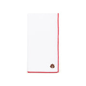 White Nazaré napkins with autumn embroidery - Torres Novas