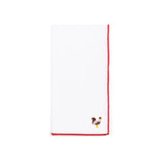White Nazaré napkins with farm embroidery - Torres Novas