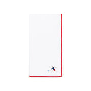 White Nazaré napkins with retro embroidery - Torres Novas