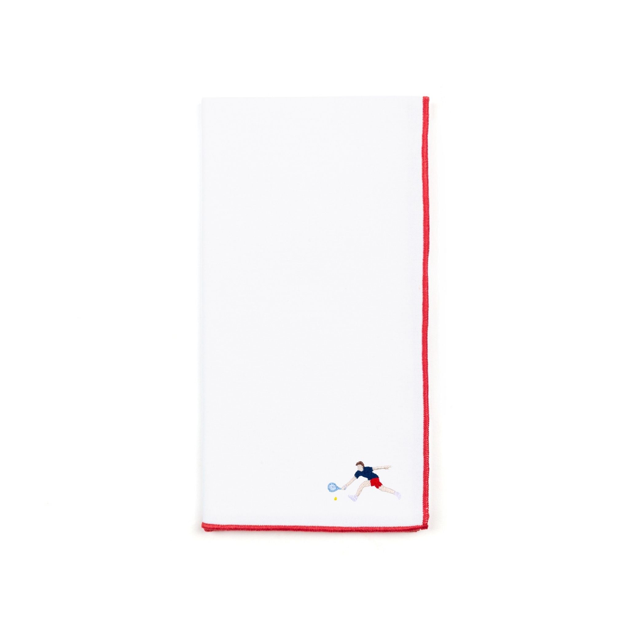 White Nazaré napkins with retro embroidery - Torres Novas