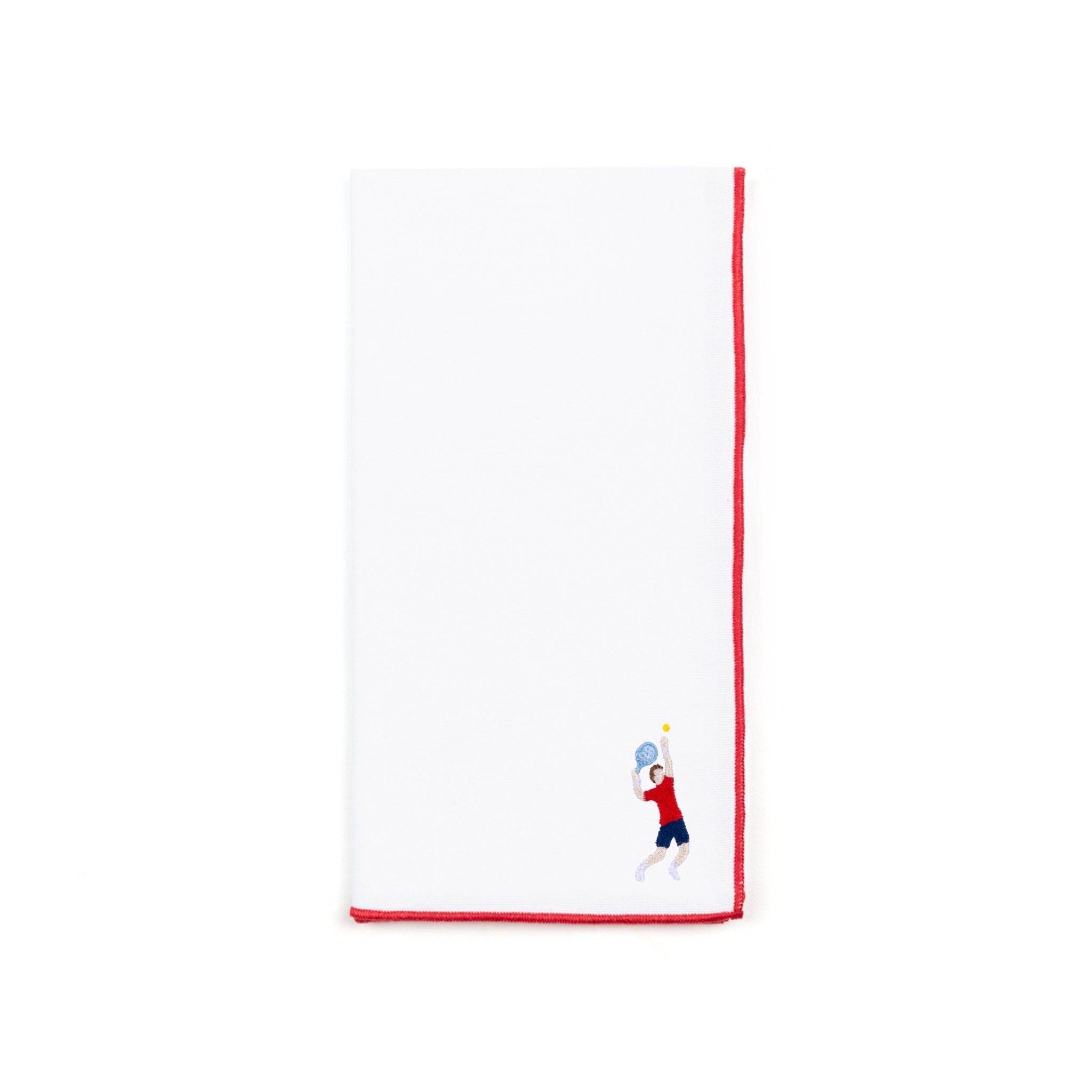 White Nazaré napkins with retro embroidery - Torres Novas