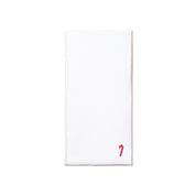 White Nazaré napkins with small christmas embroidery - Torres Novas