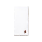 White Nazaré napkins with small christmas embroidery - Torres Novas