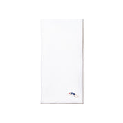 White Nazaré napkins with retro embroidery - Torres Novas