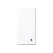 White Nazaré napkins with retro embroidery - Torres Novas