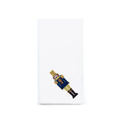 White Nazaré napkins with nutcracker embroidery - Torres Novas