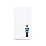 White Nazaré napkins with nutcracker embroidery - Torres Novas