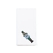 White Nazaré napkins with nutcracker embroidery - Torres Novas