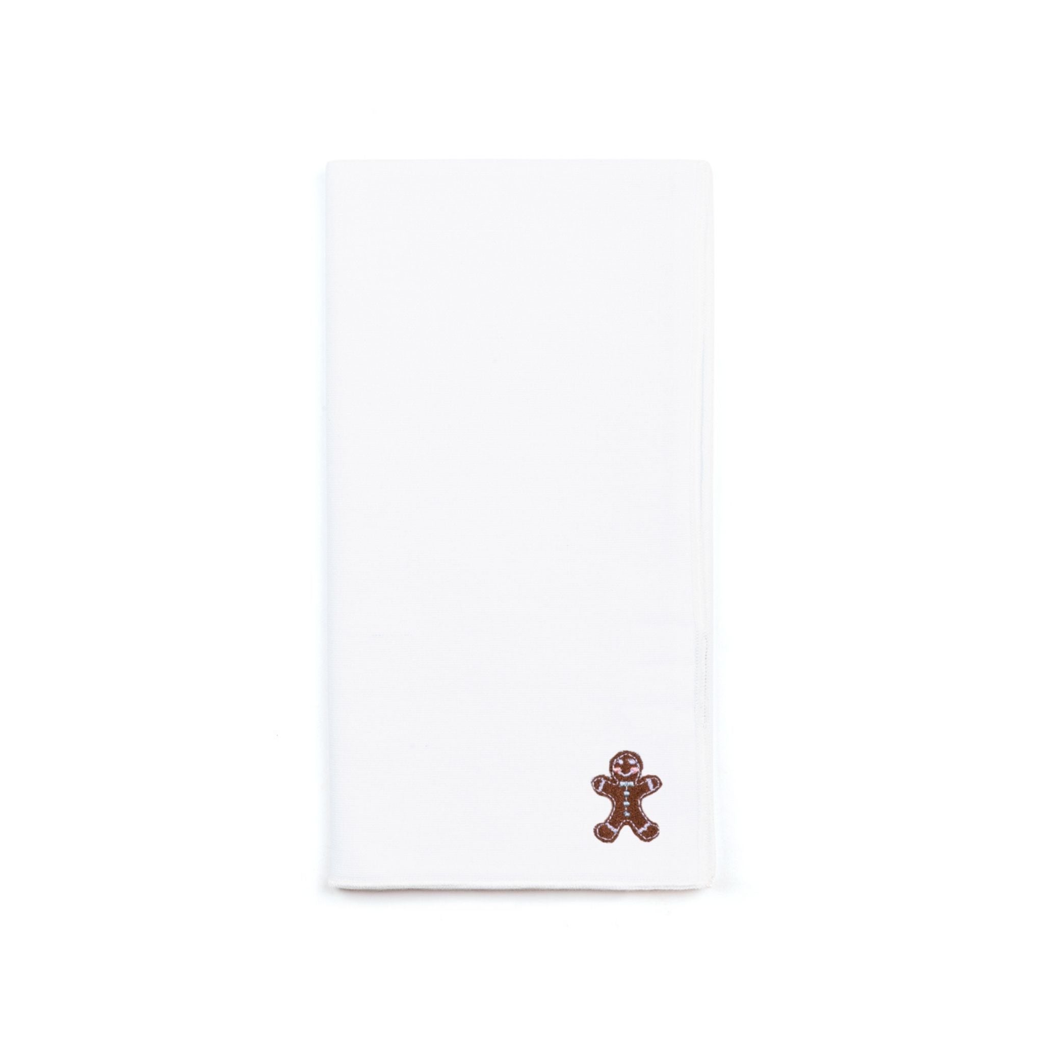 White Nazaré napkins with small christmas embroidery - Torres Novas