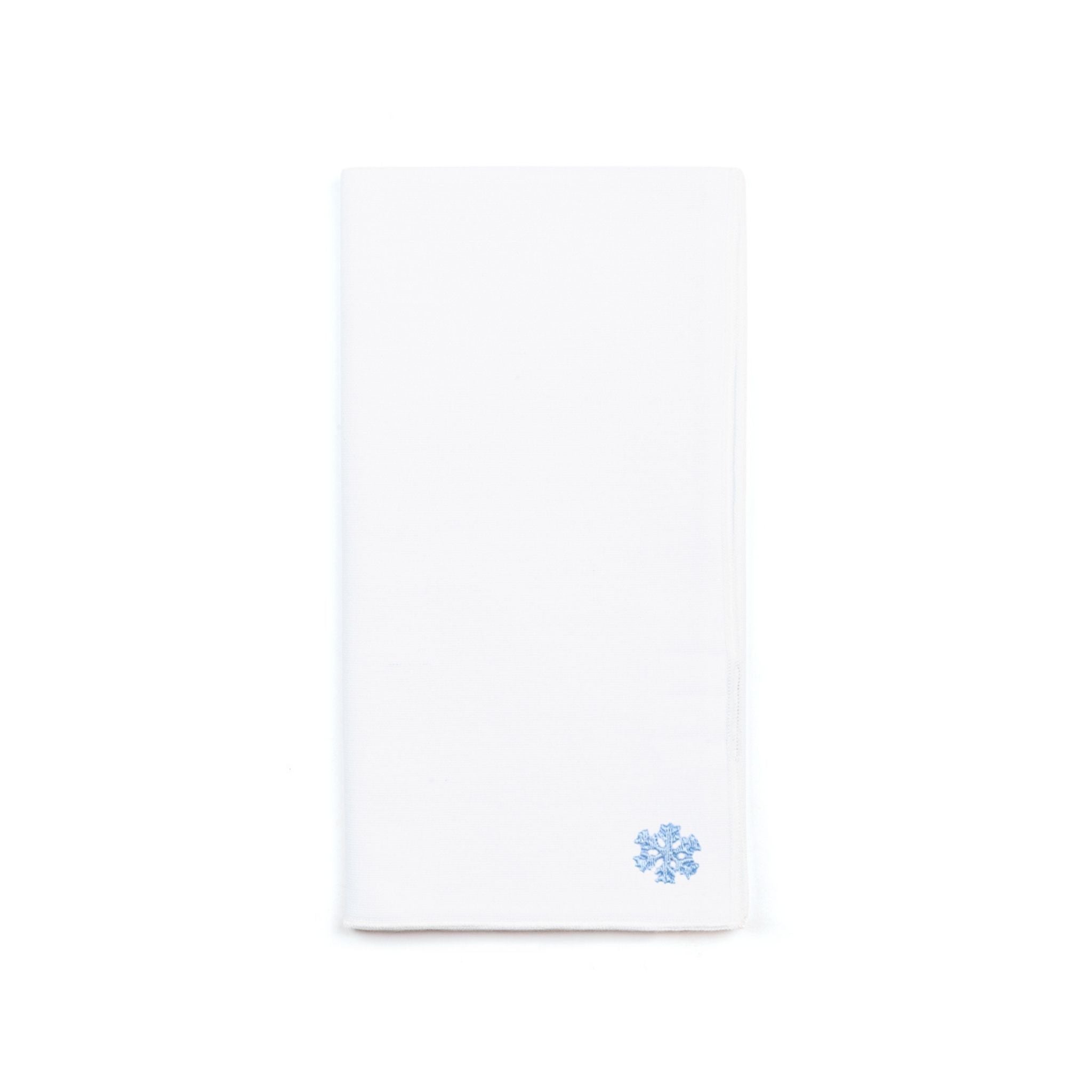 White Nazaré napkins with small christmas embroidery - Torres Novas