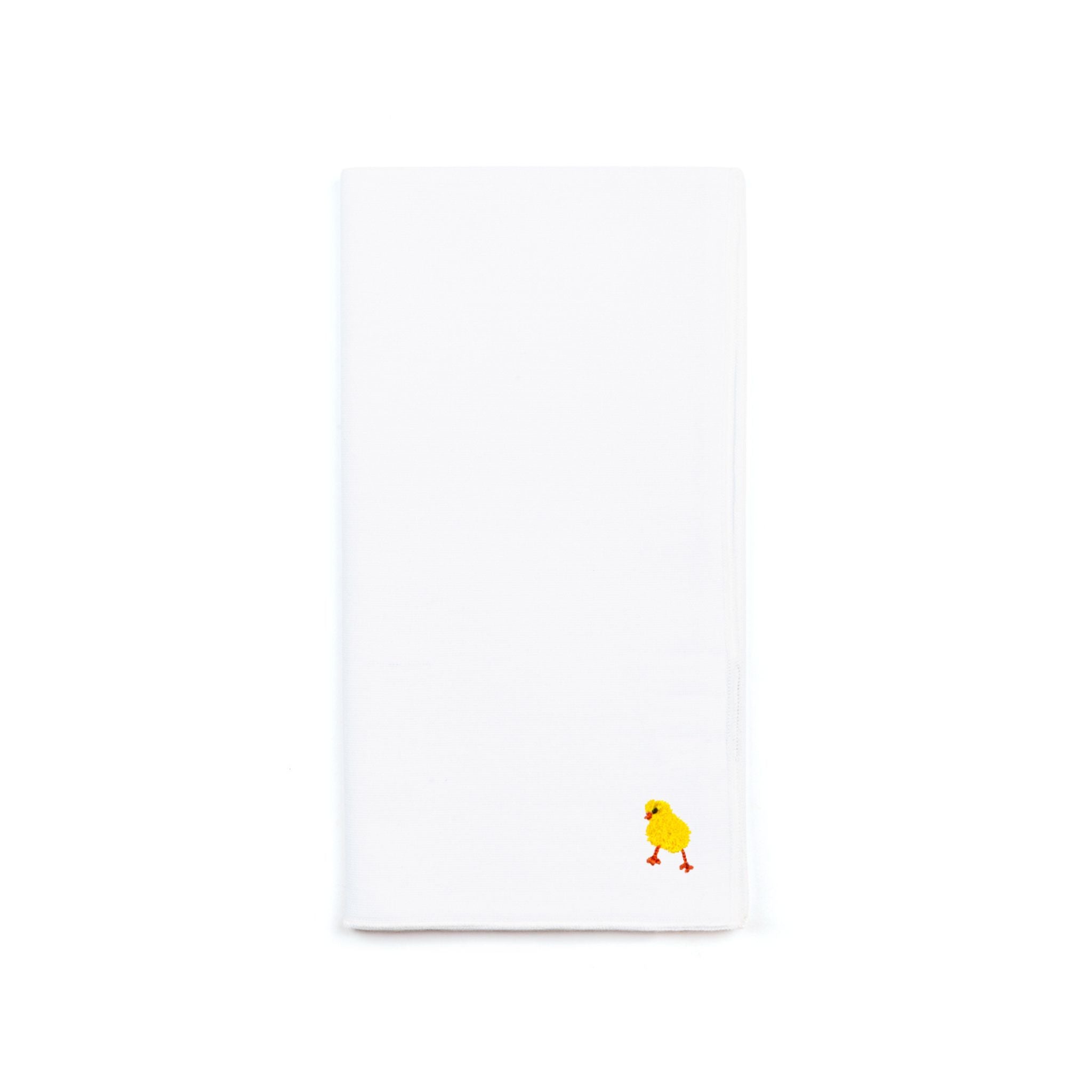 White Nazaré napkins with easter embroidery - Torres Novas