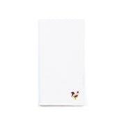 White Nazaré napkins with farm embroidery - Torres Novas