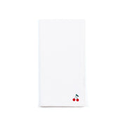 White Nazaré napkins with fruit embroidery - Torres Novas