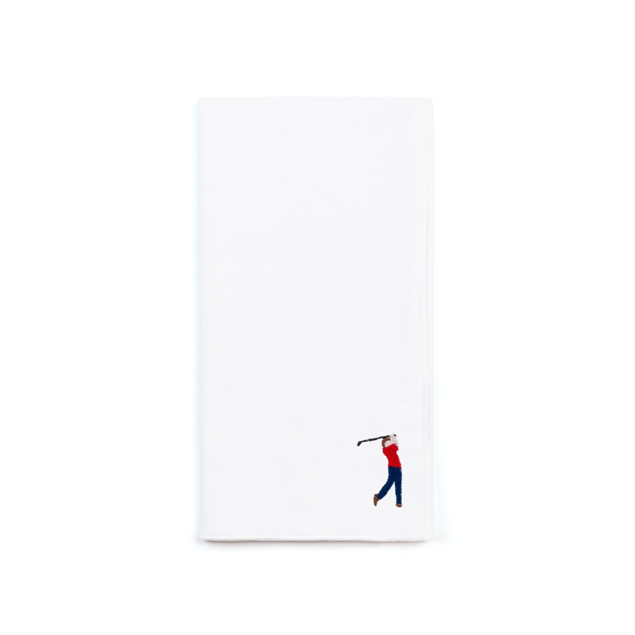 White Nazaré napkins with retro embroidery - Torres Novas