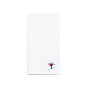 White Nazaré napkins with retro embroidery - Torres Novas
