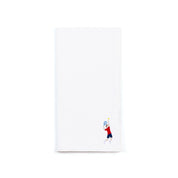 White Nazaré napkins with retro embroidery - Torres Novas